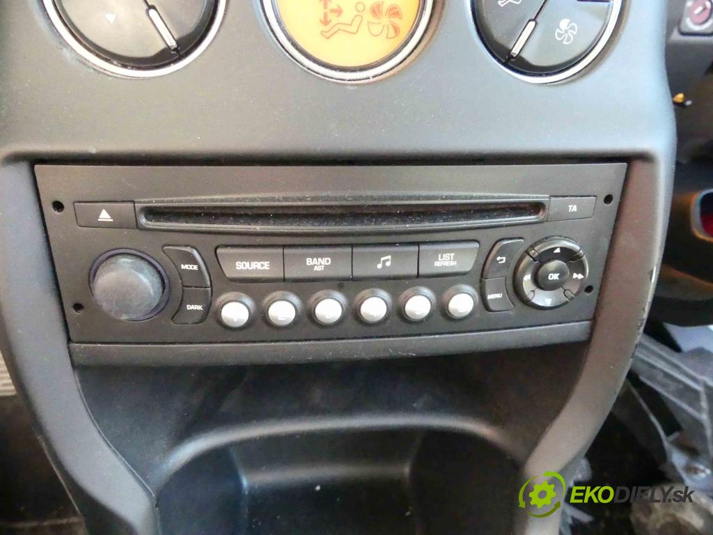 Citroen C3 II 2009-2016 1.4 hdi 68 HP manual 50 kW 1398 cm3 5- Radio originál 98053736XT