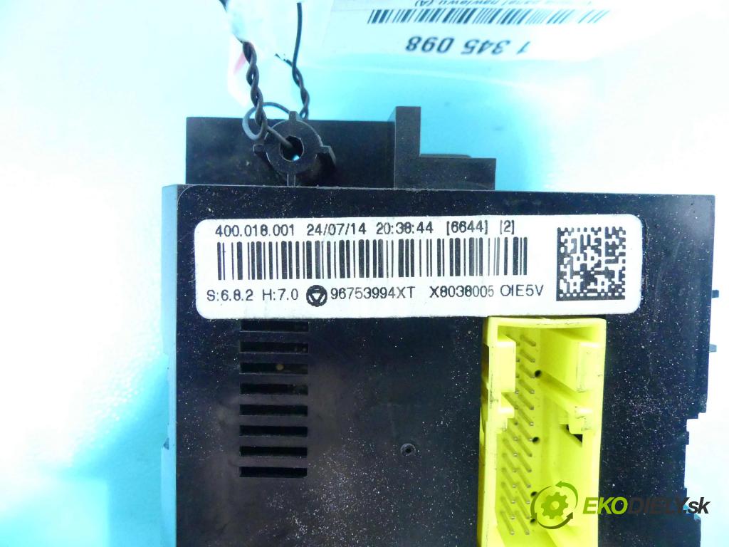 Citroen C3 II 2009-2016 1.4 hdi 68 HP manual 50 kW 1398 cm3 5- panel kúrenia 96753994XT