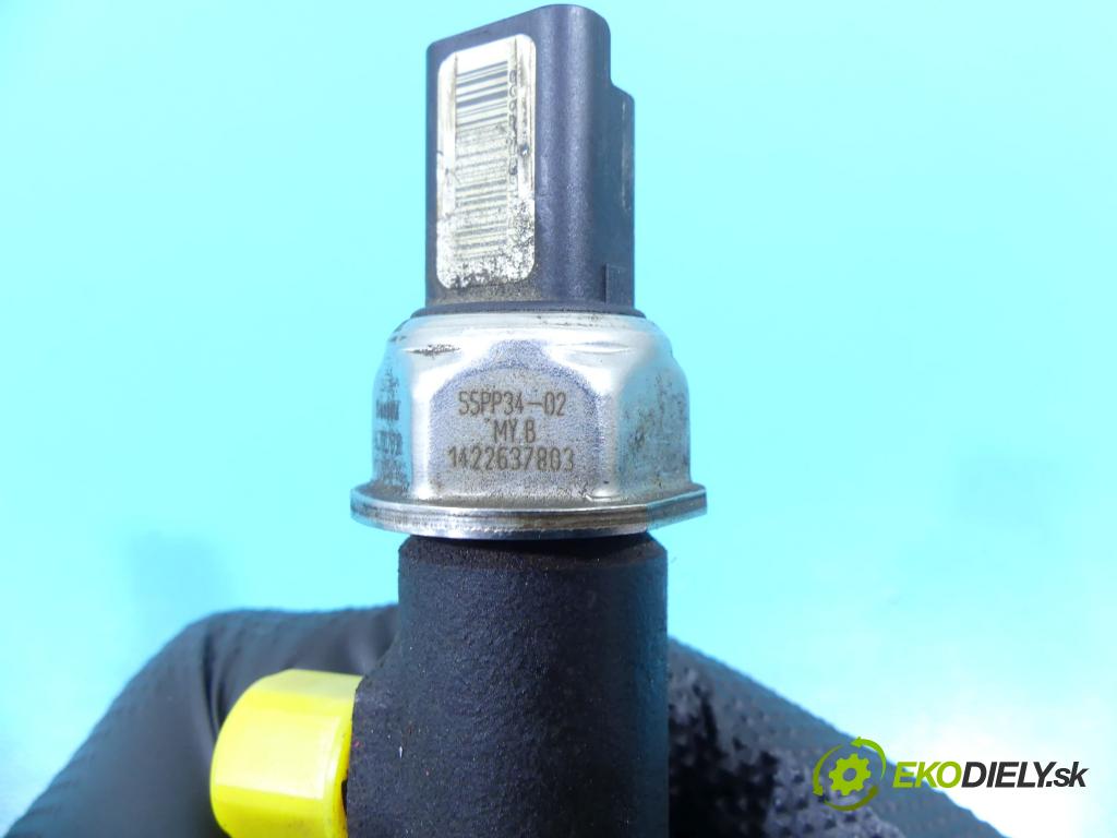 Citroen C3 II 2009-2016 1.4 hdi 68 HP manual 50 kW 1398 cm3 5- lišta vstrekovacia 9685297580 (Vstrekovacie lišty)