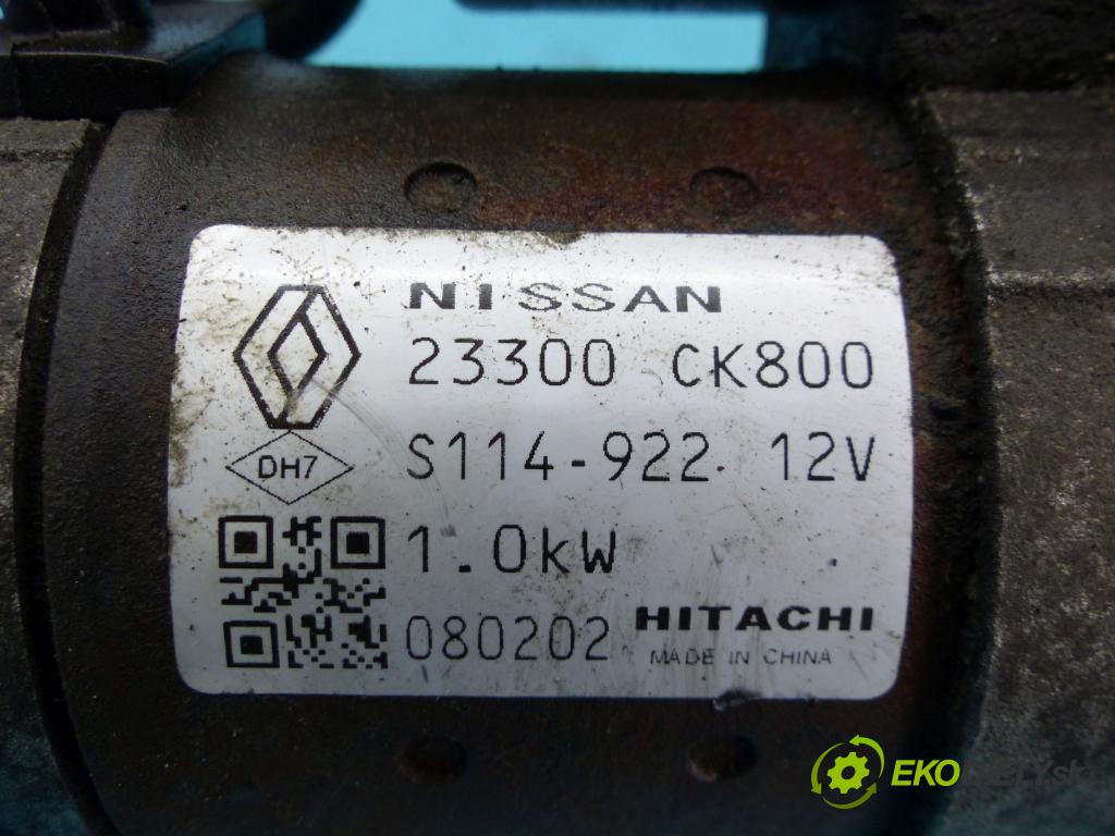 Renault Laguna III 2007-2015 2.0 16V 140 HP manual 103 kW 1997 cm3 5- štartér 23300 CK800 (Štartéry)