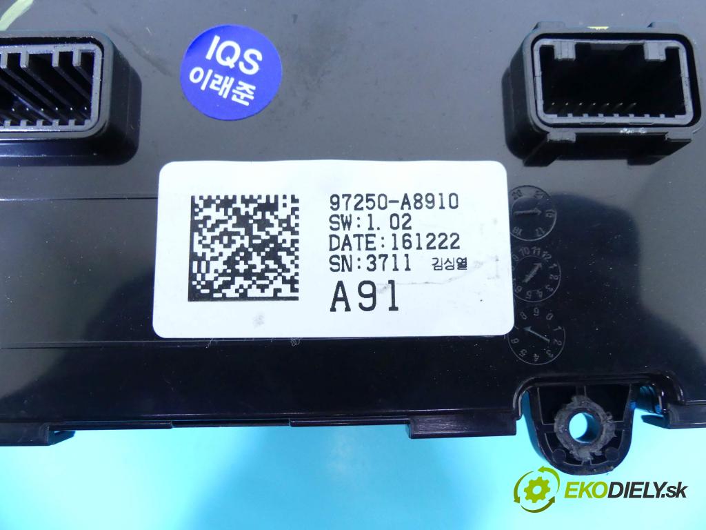 Kia Optima IV 2015-2020 2.0 16V 156 HP automatic 115 kW 1999 cm3 4- panel kúrenia 97250-A8910