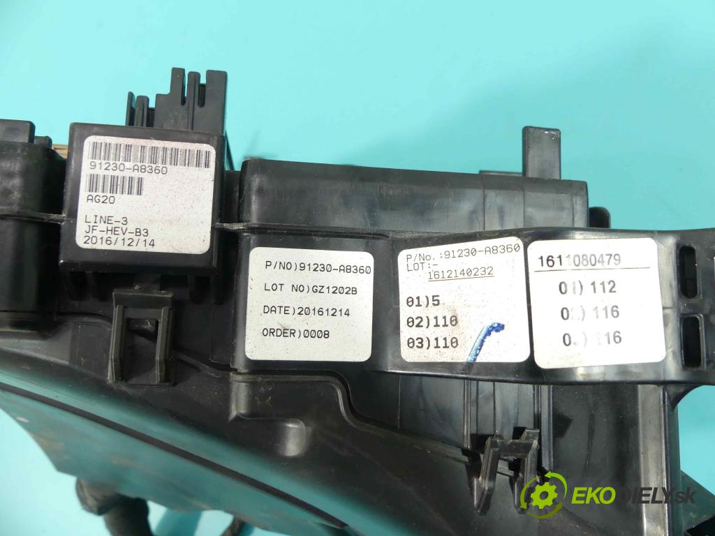 Kia Optima IV 2015-2020 2.0 16V 156 hp automatic 115 kW 1999 cm3 4- skříňka pojistková 91230-A8360 (Pojistkové skříňky)