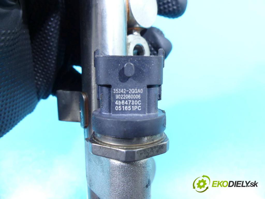 Kia Optima IV 2015-2020 2.0 16V 156 HP automatic 115 kW 1999 cm3 4- lišta vstrekovacia 35342-2GGA0 (Vstrekovacie lišty)