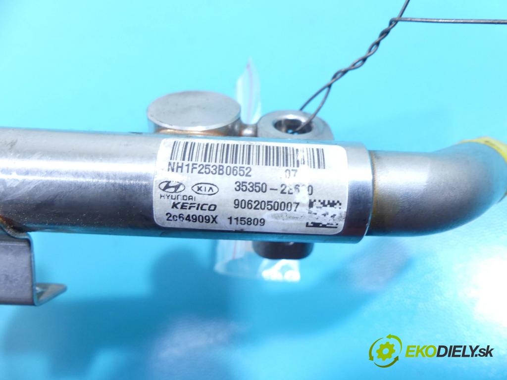 Kia Optima IV 2015-2020 2.0 16V 156 HP automatic 115 kW 1999 cm3 4- lišta vstrekovacia 35342-2GGA0 (Vstrekovacie lišty)