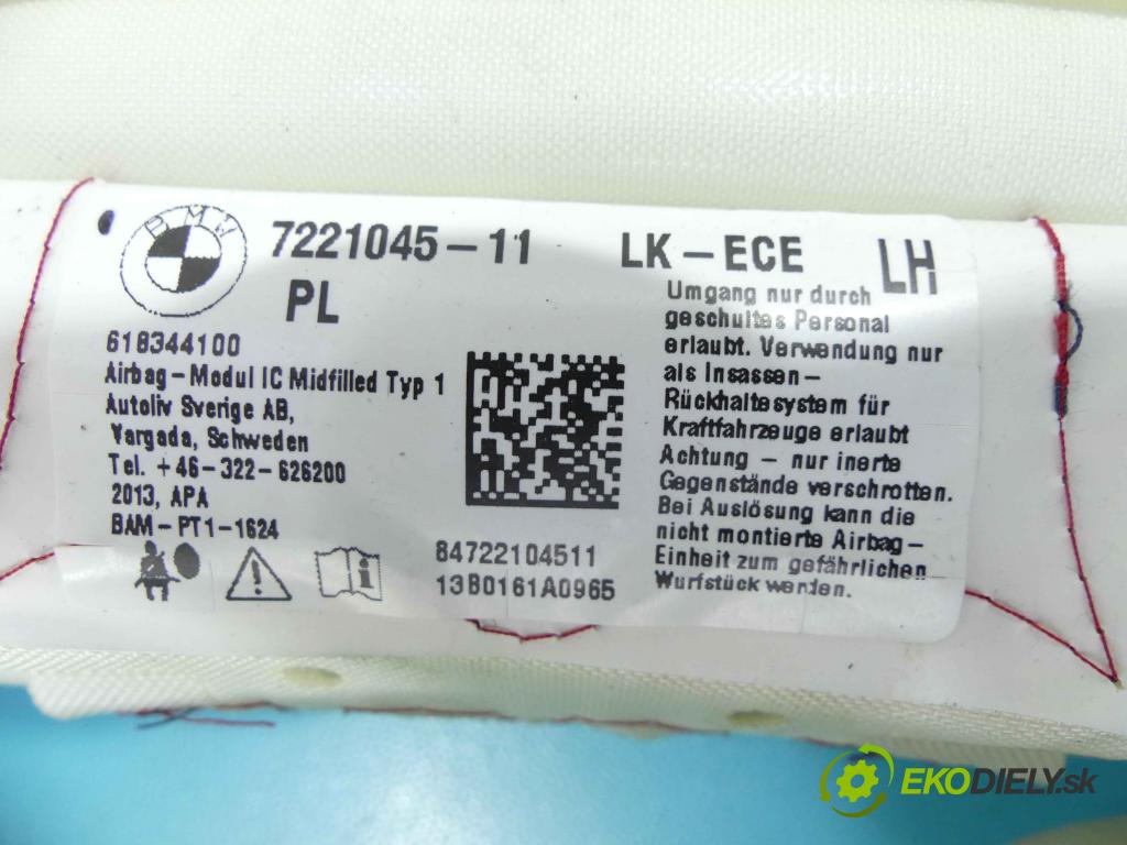 Bmw 1 F20 2011-2019 2.0d 116 HP manual 85 kW 1995 cm3 5- clona ľavé 7221045-11