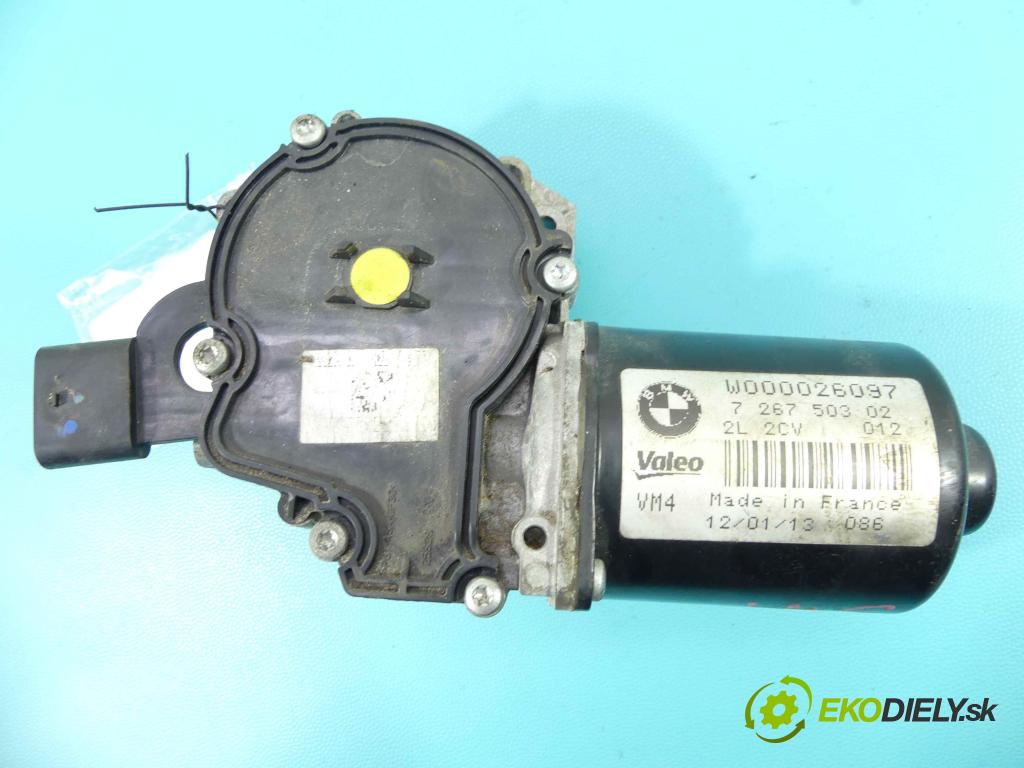 Bmw 1 F20 2011-2019 2.0d 116 hp manual 85 kW 1995 cm3 5- motor stěračů přední 726750302