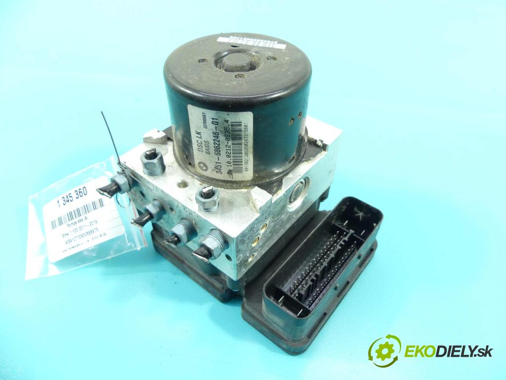 Bmw 1 F20 2011-2019 2.0d 116 HP manual 85 kW 1995 cm3 5- čerpadlo abs 3451-6862246-01 (Pumpy ABS)
