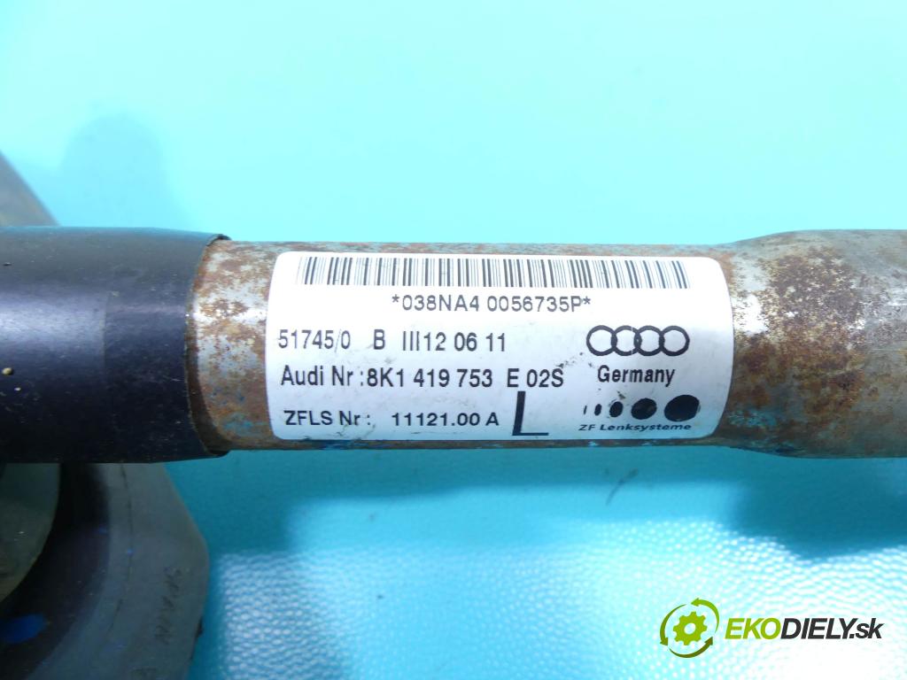 Audi A5 8T 2007-2016 3.0 V6 TDI 239KM automatic 176 kW 2967 cm3 5- Stĺpik volant 8K1419753E (Tyč riadenia (volantu))