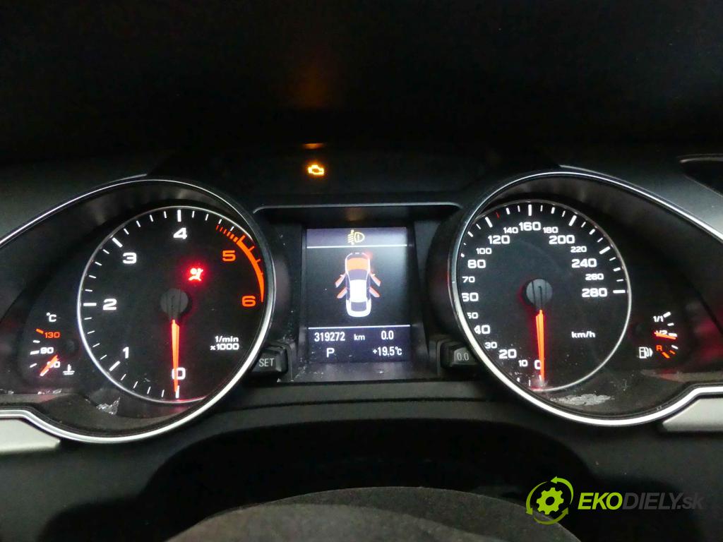 Audi A5 8T 2007-2016 3.0 V6 TDI 239KM automatic 176 kW 2967 cm3 5- prístrojovka/ budíky 8T0920931M (Prístrojové dosky, displeje)