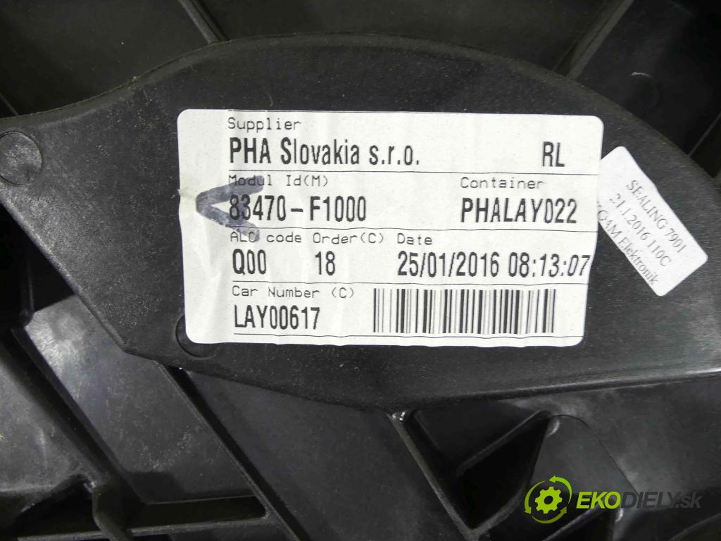 Kia Sportage IV 2015-2021 1.7 crdi 116 hp manual 85 kW 1685 cm3 5- mechanismus stahování zadní levý 83450-F1000