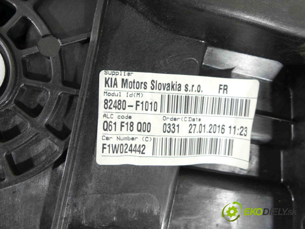 Kia Sportage IV 2015-2021 1.7 crdi 116 hp manual 85 kW 1685 cm3 5- mechanismus stahování přední pravý 82480-F1010