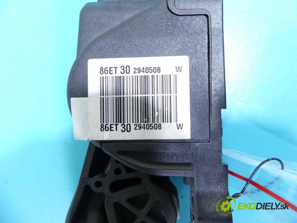 Peugeot 508 2010-2018 1.6 hdi 114 HP manual 84 kW 1560 cm3 4- pedále 0280755159 (Pedále)