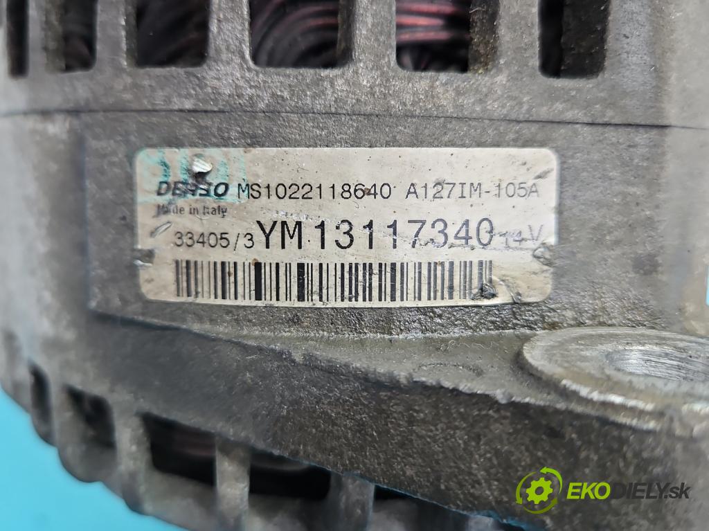 Opel Zafira B 2005-2014 1.9 cdti 120 hp manual 88 kW 1910 cm3 5- Alternator 13117340 (Alternátory)