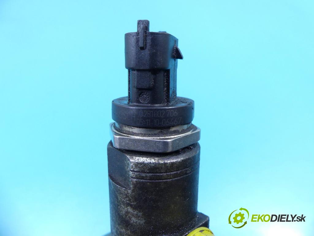 Opel Zafira B 2005-2014 1.9 cdti 120 HP manual 88 kW 1910 cm3 5- lišta vstrekovacia 0445214056 (Vstrekovacie lišty)