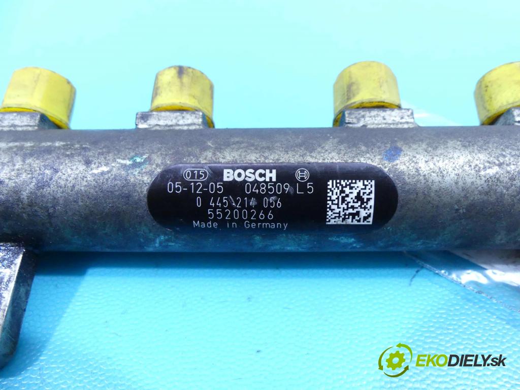 Opel Zafira B 2005-2014 1.9 cdti 120 HP manual 88 kW 1910 cm3 5- lišta vstrekovacia 0445214056 (Vstrekovacie lišty)