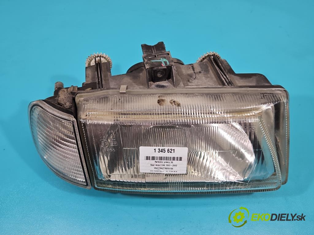 Seat Ibiza II 6K 1993-2002 1.4 60 HP manual 44 kW 1399 cm3 3- Reflektor: pravý  (Pravé)
