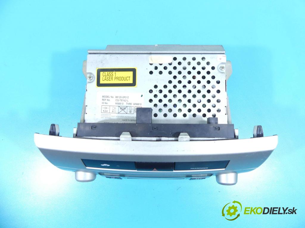 Toyota Corolla Verso II 2004-2009 2.0 D4D 116 HP manual 85 kW 1995 cm3 5- panel kúrenia 55900-0F030