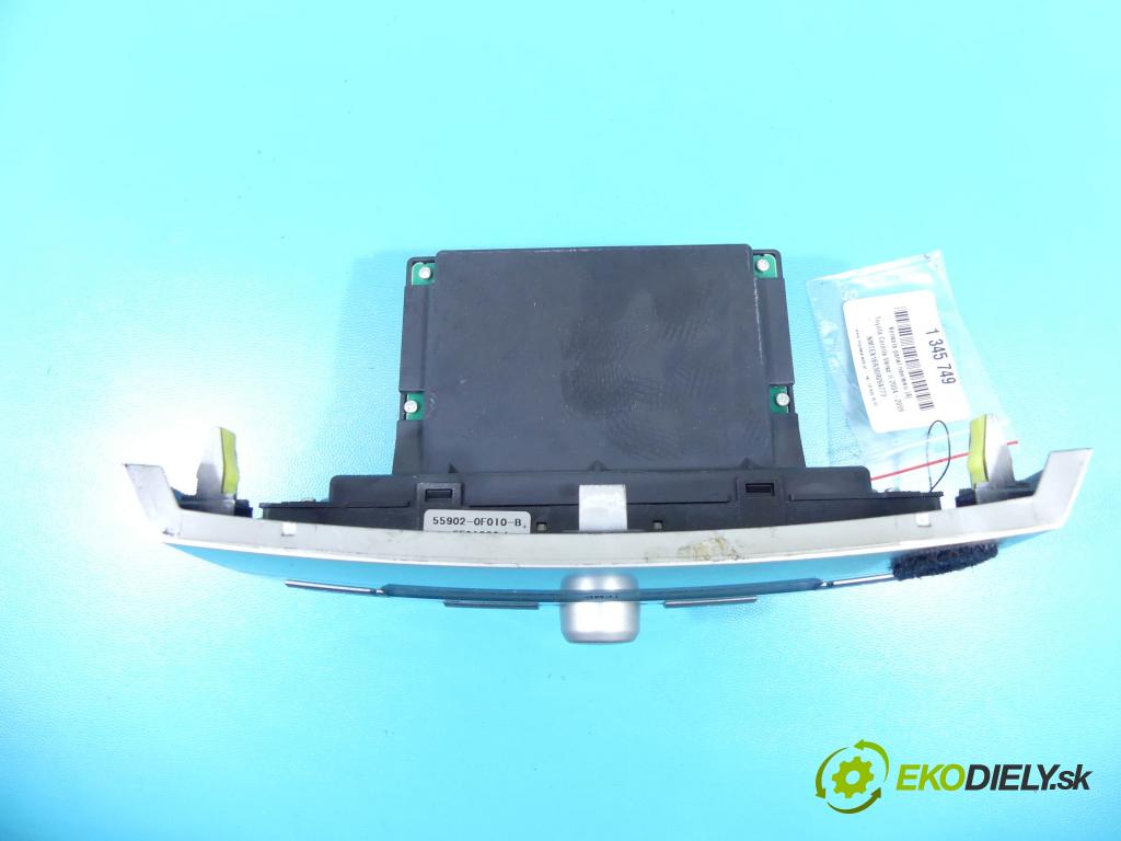 Toyota Corolla Verso II 2004-2009 2.0 D4D 116 HP manual 85 kW 1995 cm3 5- panel kúrenia 55900-0F030