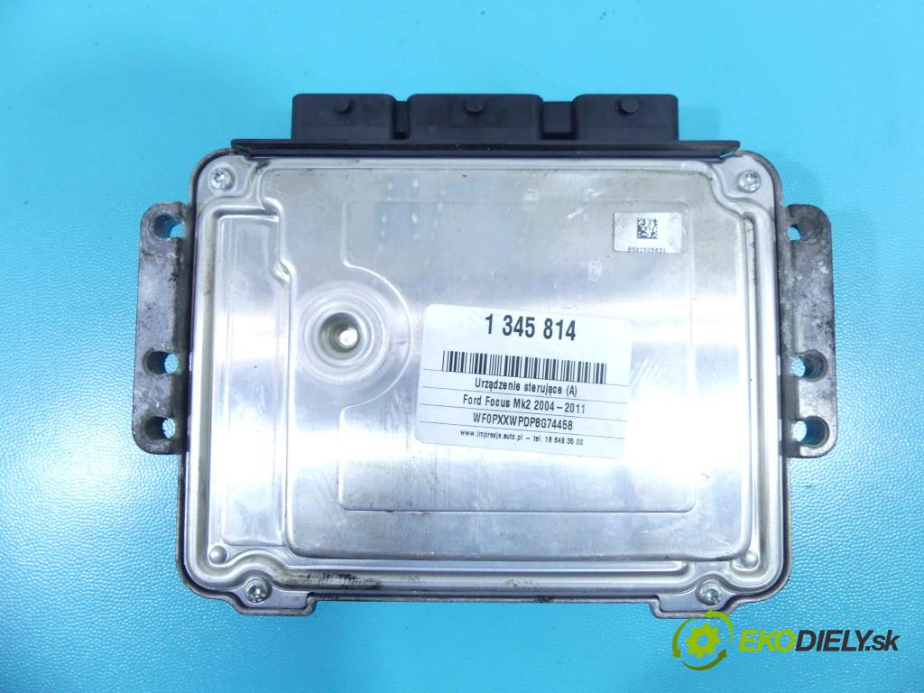 Ford Focus Mk2 2004-2011 1.6 tdci 90 hp manual 66 kW 1560 cm3 5- řídící jednotka motoru 8M51-12A650-LE