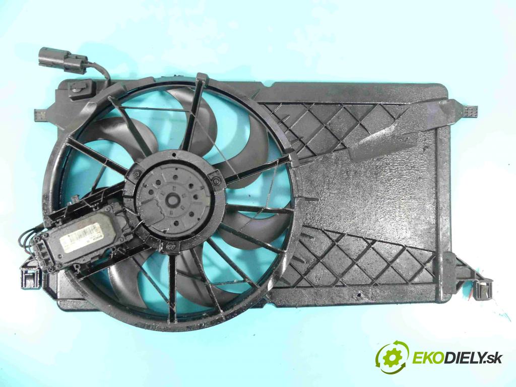Ford Focus Mk2 2004-2011 1.6 tdci 90 HP manual 66 kW 1560 cm3 5- Ventilátor chladiča 1137328558