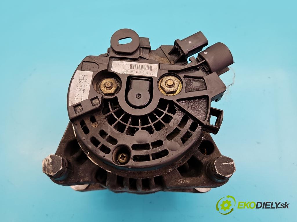 Citroen C4 I 2004-2011 1.6 hdi 90 hp manual 66 kW 1560 cm3 5- Alternator 0124525035 (Alternátory)