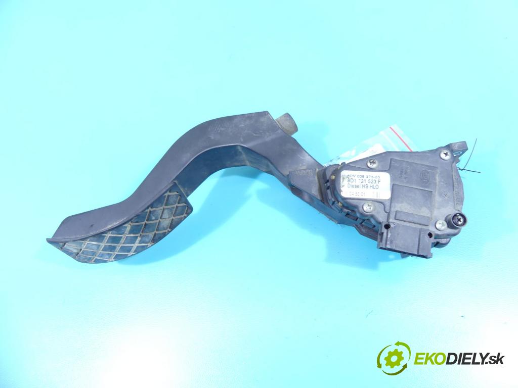 Vw Passat B5 1995-2005 2.5 tdi 150 HP manual 110 kW 2496 cm3 5- pedále 8D1721523F (Pedále)