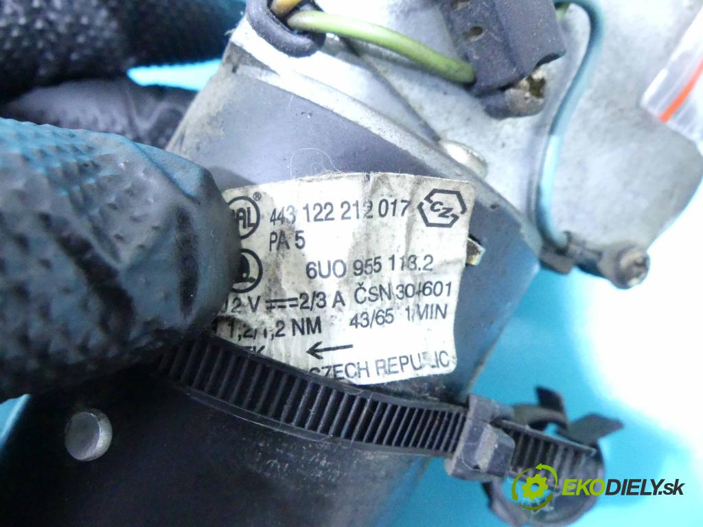 Skoda Felicia 1.6 75 HP manual 55 kW 1598 cm3 5- motor stieračov predné 6U09551132