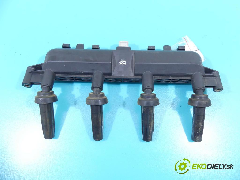 Peugeot 307 1.4 8V 75 HP manual 55 kW 1360 cm3 5- cievka zapaľovacia  (Zapaľovacie cievky, moduly)