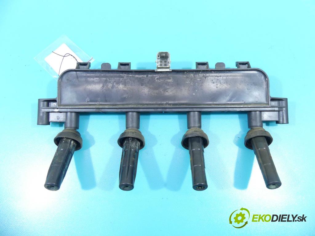 Peugeot 307 1.4 8V 75 HP manual 55 kW 1360 cm3 5- cievka zapaľovacia  (Zapaľovacie cievky, moduly)