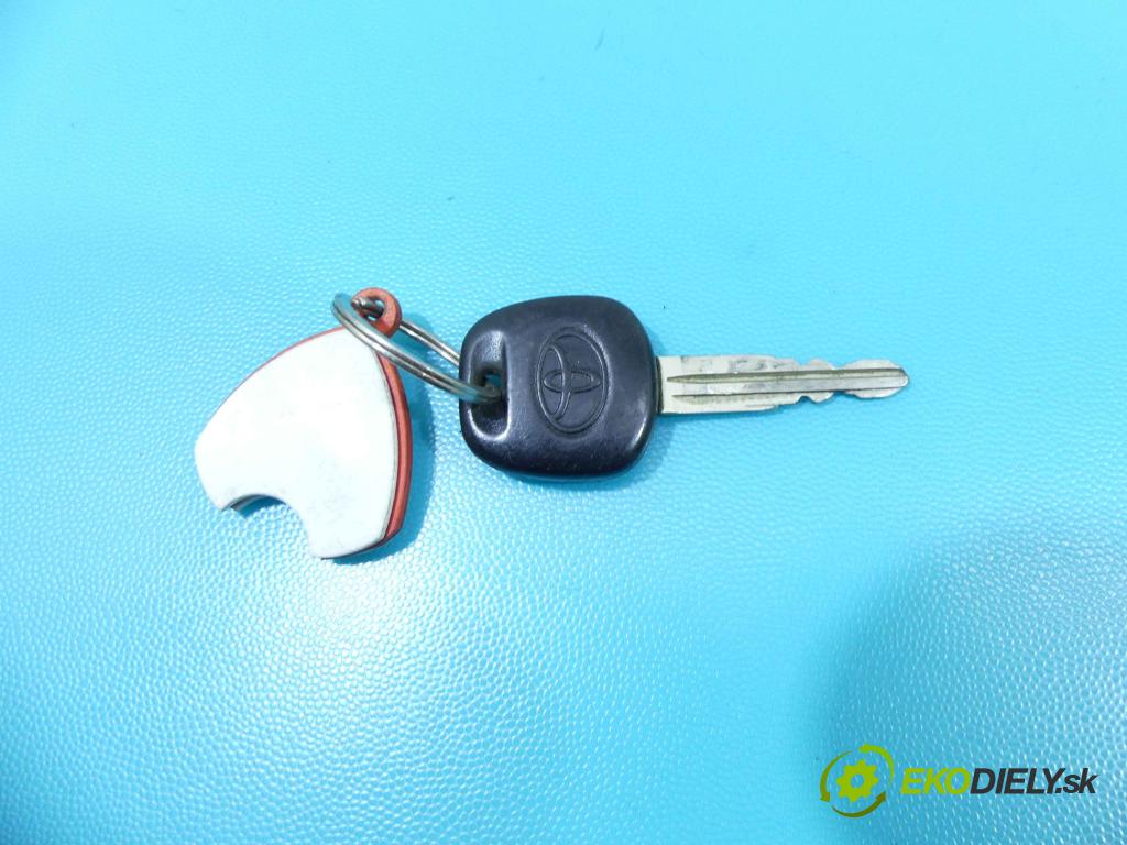 Toyota Yaris I 1999-2005 1.0 vvti 68 HP manual 50 kW 998 cm3 5- Spínačka  (Spínacie skrinky a kľúče)