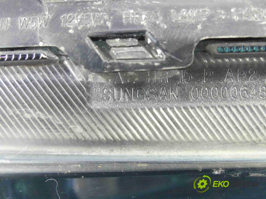 Chevrolet Lacetti 1.6 16V 109 HP manual 80 kW 1598 cm3 5- Reflektor: pravý  (Pravé)