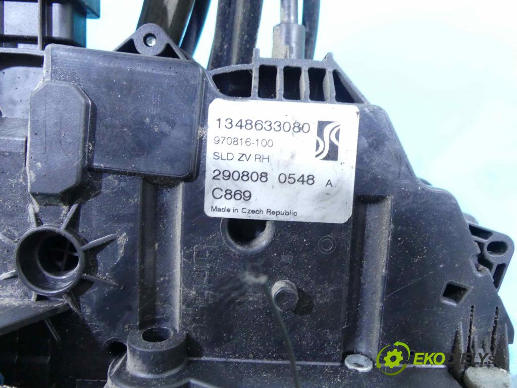 Peugeot Boxer II 2006-2018 2.2 hdi 101 hp manual 74 kW 2198 cm3 5- zámek zadní pravý 1348633080