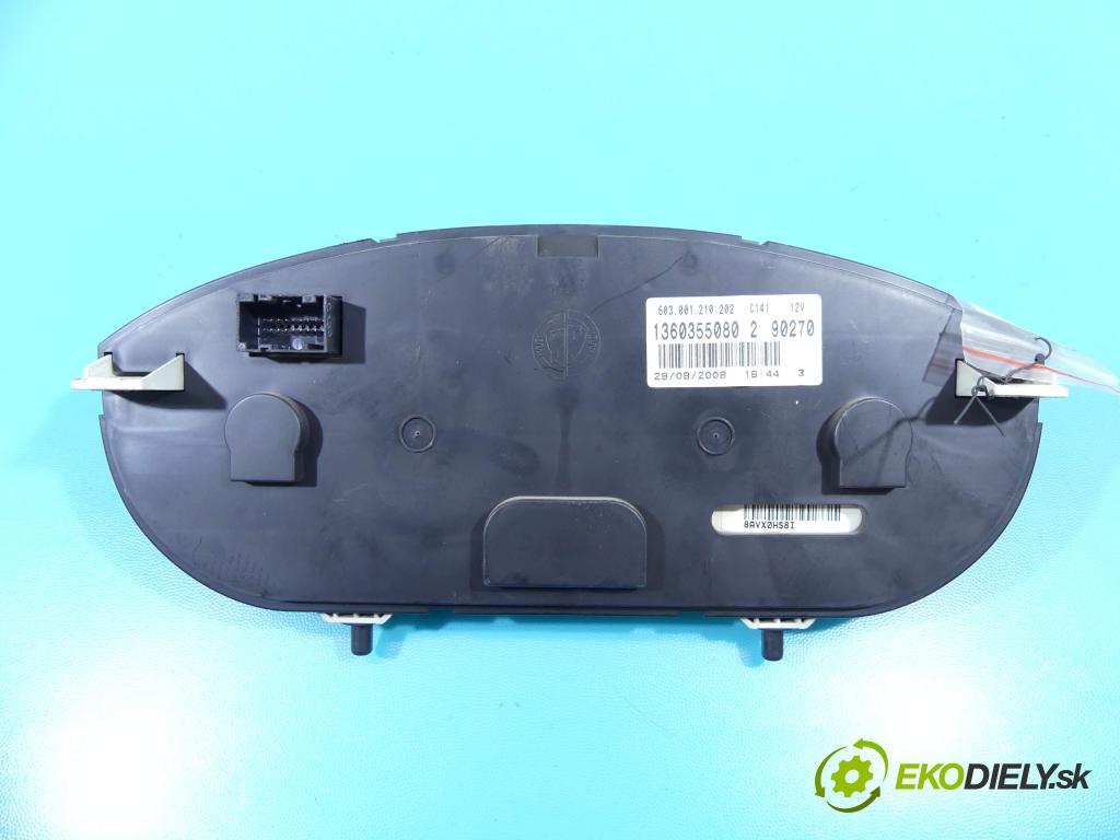 Peugeot Boxer II 2006-2018 2.2 hdi 101 HP manual 74 kW 2198 cm3 5- prístrojovka/ budíky 1360355080 (Prístrojové dosky, displeje)