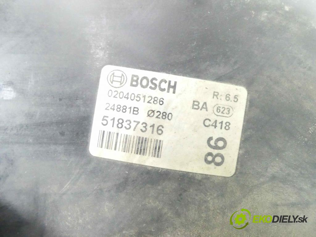 Peugeot Boxer II 2006-2018 2.2 hdi 101 HP manual 74 kW 2198 cm3 5- servo brzdové 0204051286