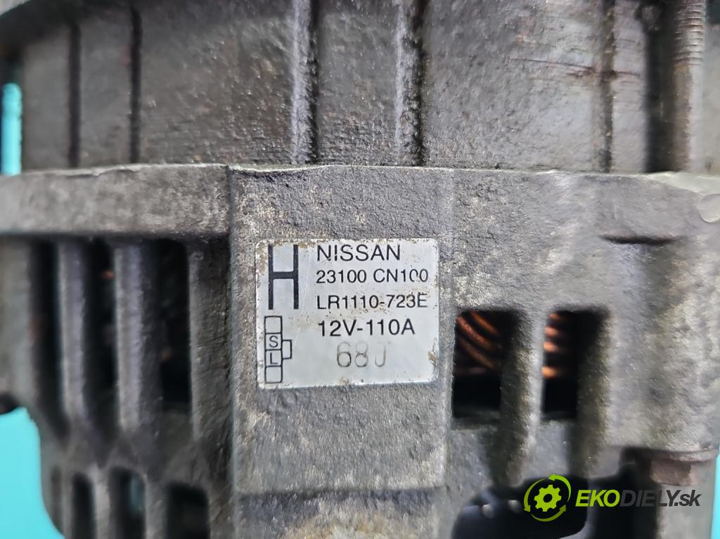Nissan Murano Z50 2003-2008 3.5 V6 241KM automatic 177 kW 3498 cm3 5- Alternator 23100CN100 (Alternátory)
