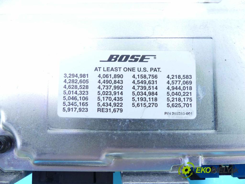 Audi A6 C6 2004-2011 3.0 V6 TFSI automatic 213 kW 2995 cm3 4- Zesilovač: 4F0035223J (Zosilňovače)