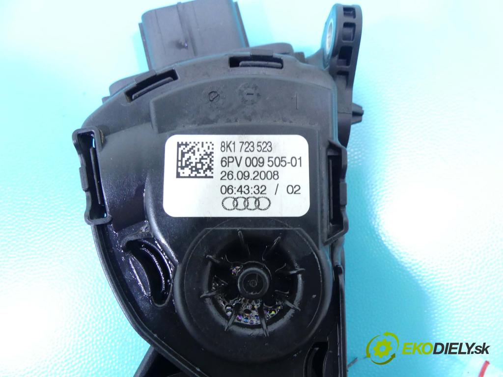 Audi A6 C6 2004-2011 3.0 V6 TFSI automatic 213 kW 2995 cm3 4- pedále 8K1723523 (Pedále)