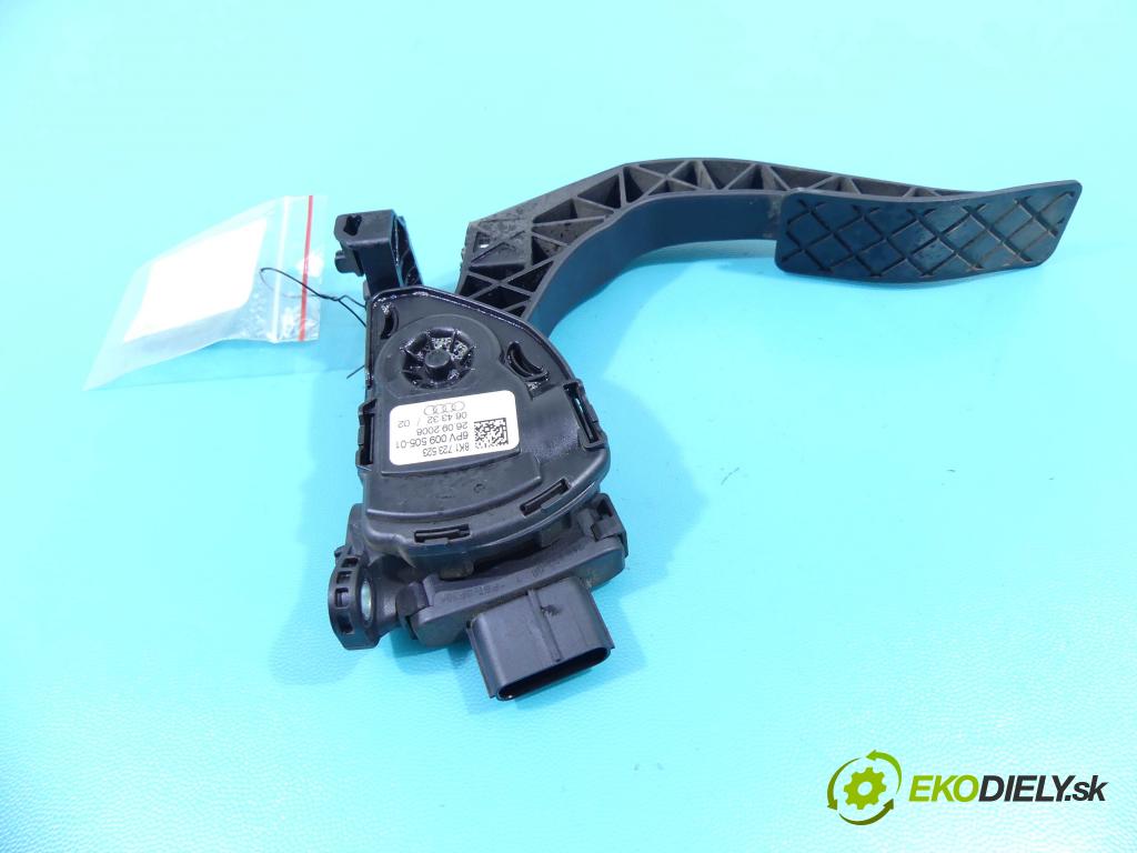 Audi A6 C6 2004-2011 3.0 V6 TFSI automatic 213 kW 2995 cm3 4- pedále 8K1723523 (Pedále)