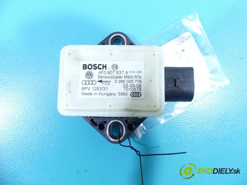 Audi A6 C6 2004-2011 3.0 V6 TFSI automatic 213 kW 2995 cm3 4- snímač ESP 4F0907637A