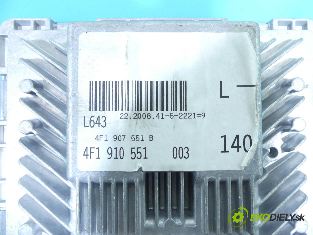 Audi A6 C6 2004-2011 3.0 V6 TFSI automatic 213 kW 2995 cm3 4- riadiaca jednotka motora 4F1910551