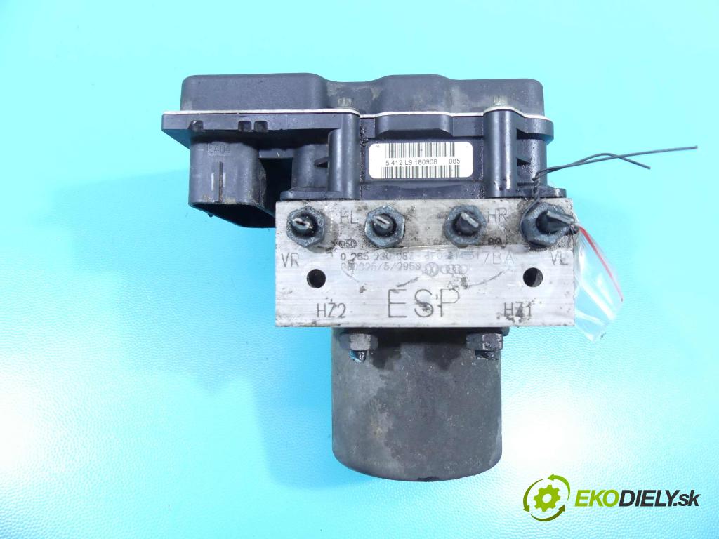 Audi A6 C6 2004-2011 3.0 V6 TFSI automatic 213 kW 2995 cm3 4- čerpadlo abs 0265950857 (Pumpy ABS)