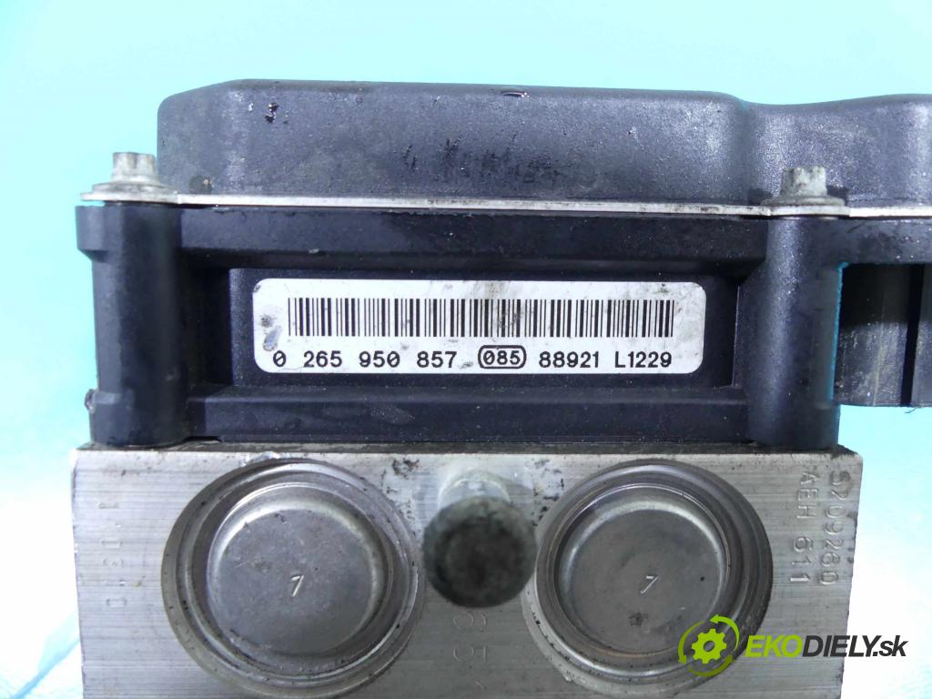 Audi A6 C6 2004-2011 3.0 V6 TFSI automatic 213 kW 2995 cm3 4- čerpadlo abs 0265950857 (Pumpy ABS)