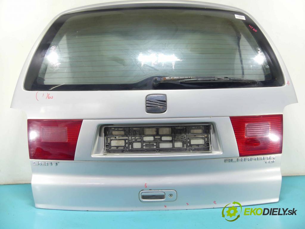 Seat Alhambra I 1996-2010 1.9 tdi 116 hp manual 85 kW 1896 cm3 5- zadní kufrové dveře  (Zadní kapoty)