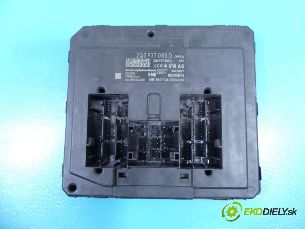 Skoda Fabia III 2014- 1.0 MPI 60 HP manual 44 kW 999 cm3 5- modul riadiaca jednotka 2Q0937085D (Ostatné)