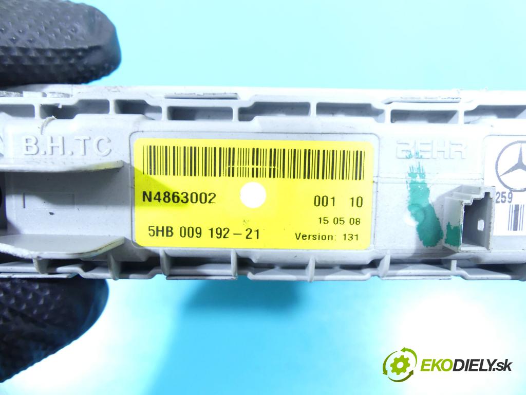 Mercedes C W204 2007-2014 2,2.0 CDI 170 hp automatic 125 kW 2148 cm3 4- radiátor A2048300461 (Radiátory topení)