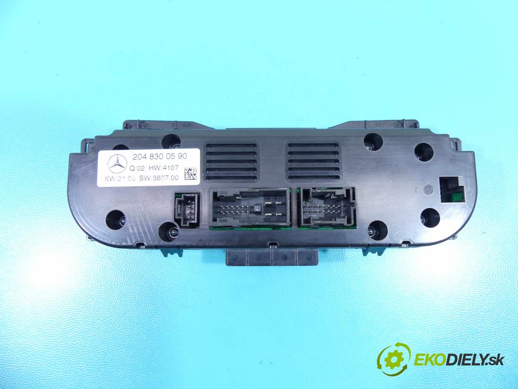 Mercedes C W204 2007-2014 2,2.0 CDI 170 HP automatic 125 kW 2148 cm3 4- panel kúrenia 2048300590
