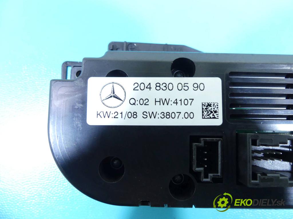 Mercedes C W204 2007-2014 2,2.0 CDI 170 HP automatic 125 kW 2148 cm3 4- panel kúrenia 2048300590