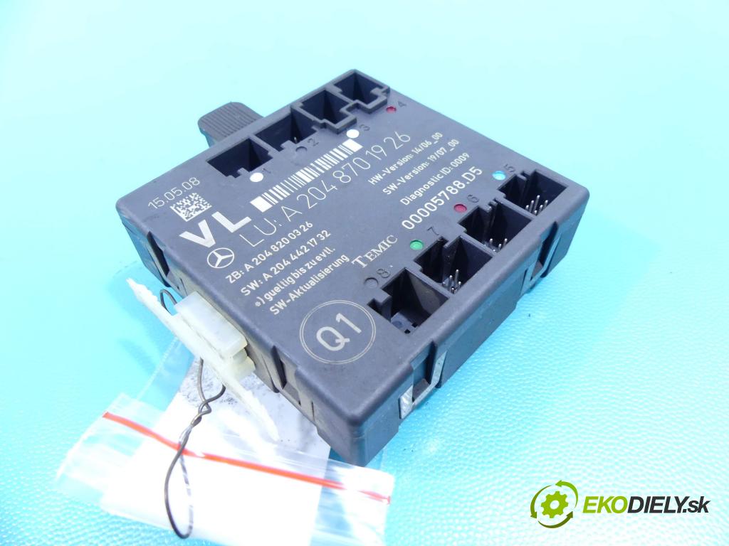 Mercedes C W204 2007-2014 2,2.0 CDI 170 HP automatic 125 kW 2148 cm3 4- modul riadiaca jednotka A2048701926 (Ostatné)