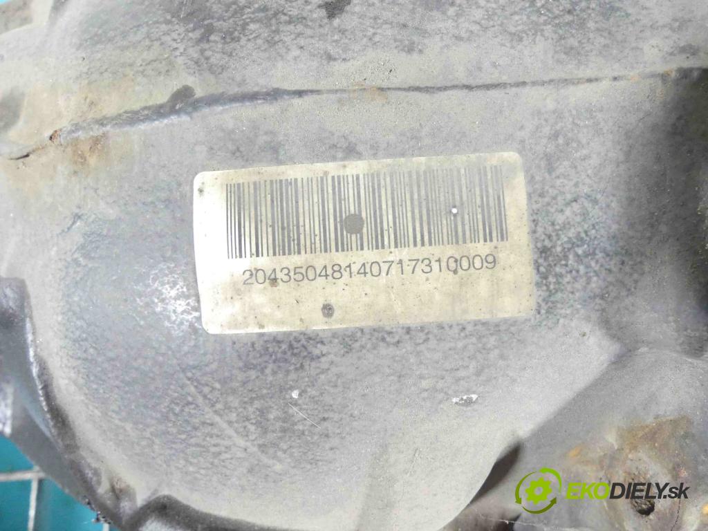 Mercedes C W204 2007-2014 2,2.0 CDI 170 HP automatic 125 kW 2148 cm3 4- Most: zadní: 2043504814