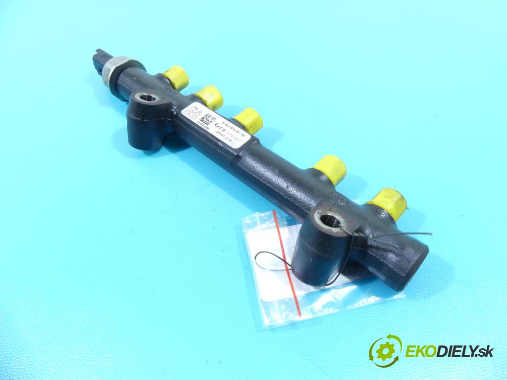 Peugeot 508 2010-2018 1.6 hdi 114 HP manual 84 kW 1560 cm3 4- lišta vstrekovacia 9685297580 (Vstrekovacie lišty)